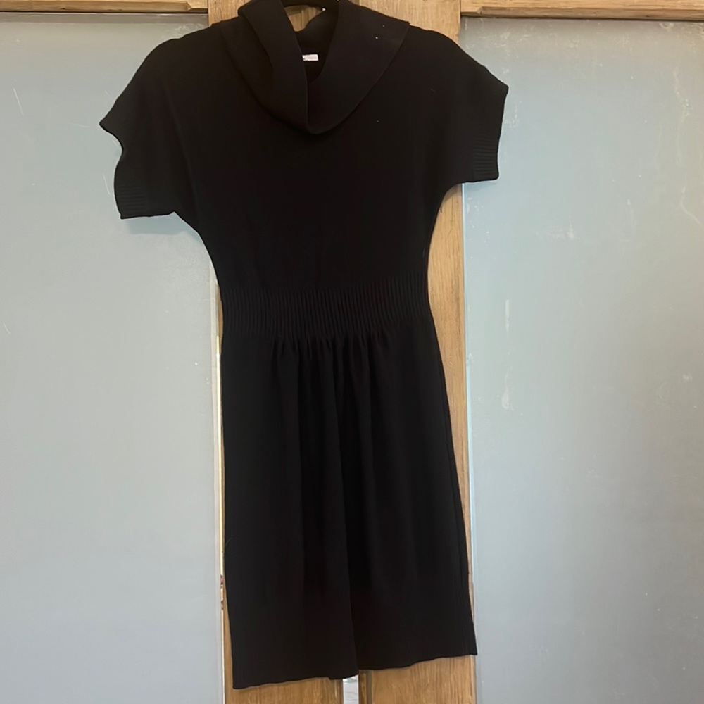 Ann Taylor Loft navy sweater dress